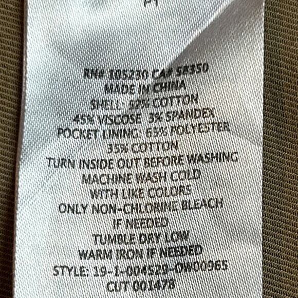 Current Elliott Jacket Women's Size XS Gold Button Detail Pockets Blazer - Picture 6 of 6